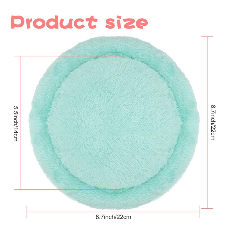 BWOGUE Hamster Bed,Round Velvet Warm Sleep Mat Pad for Hamster/Hedgehog/Squirrel/Guinea Pig/Rats and Other Small Animals - Image 2
